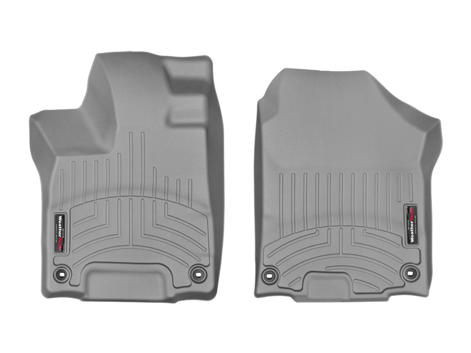 WeatherTech FloorLinerTM DigitalFit; Gray; Front 468391 thumbnail 0