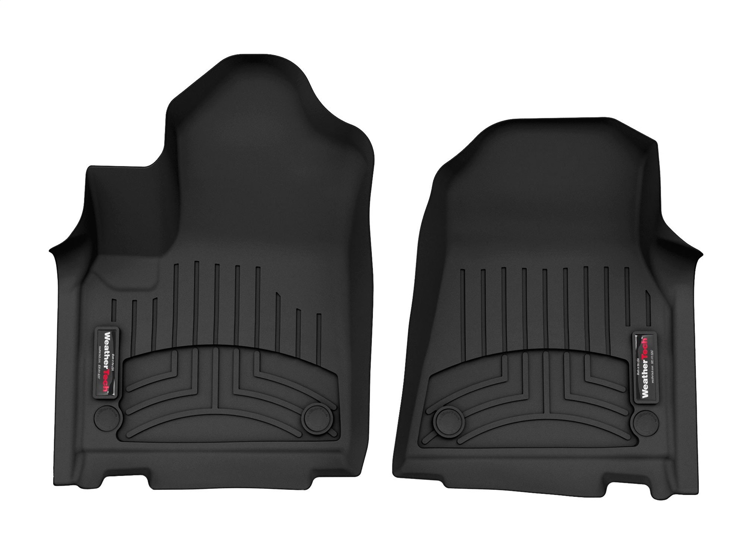 WeatherTech FloorLinerTM DigitalFit; Black; Front 4417041 thumbnail 0