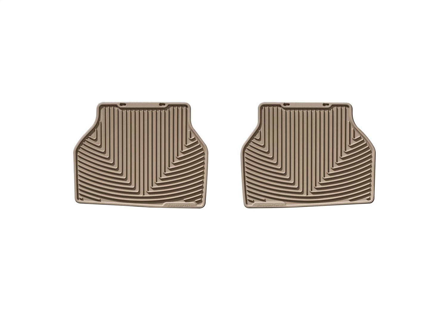 WeatherTech All Weather Floor Mats; Tan; Rear W157TN thumbnail 0