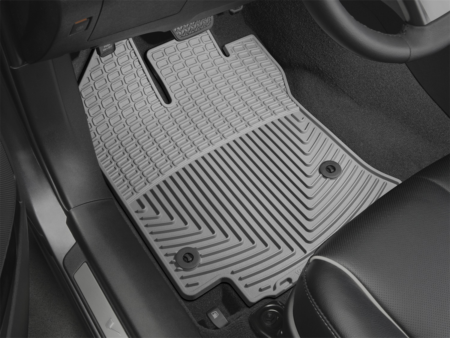 WeatherTech All Weather Floor Mats; Gray; Front W291GR thumbnail 0