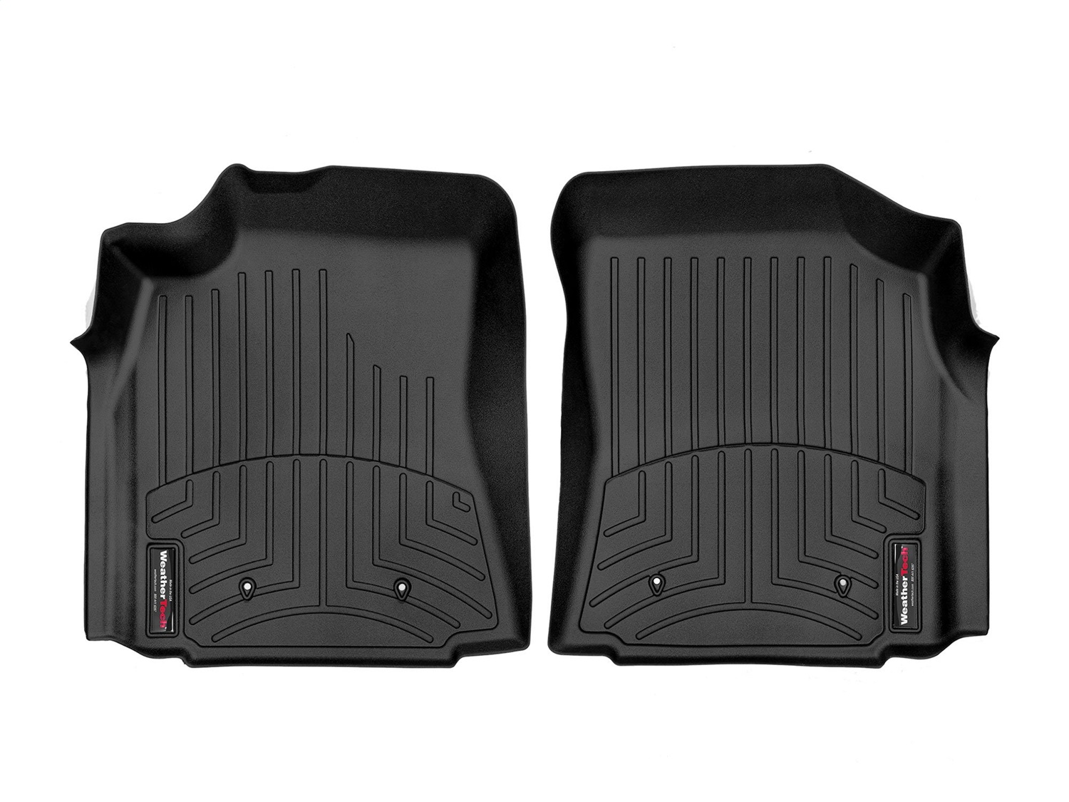 WeatherTech FloorLinerTM DigitalFit; Black; Front 448001 thumbnail 0