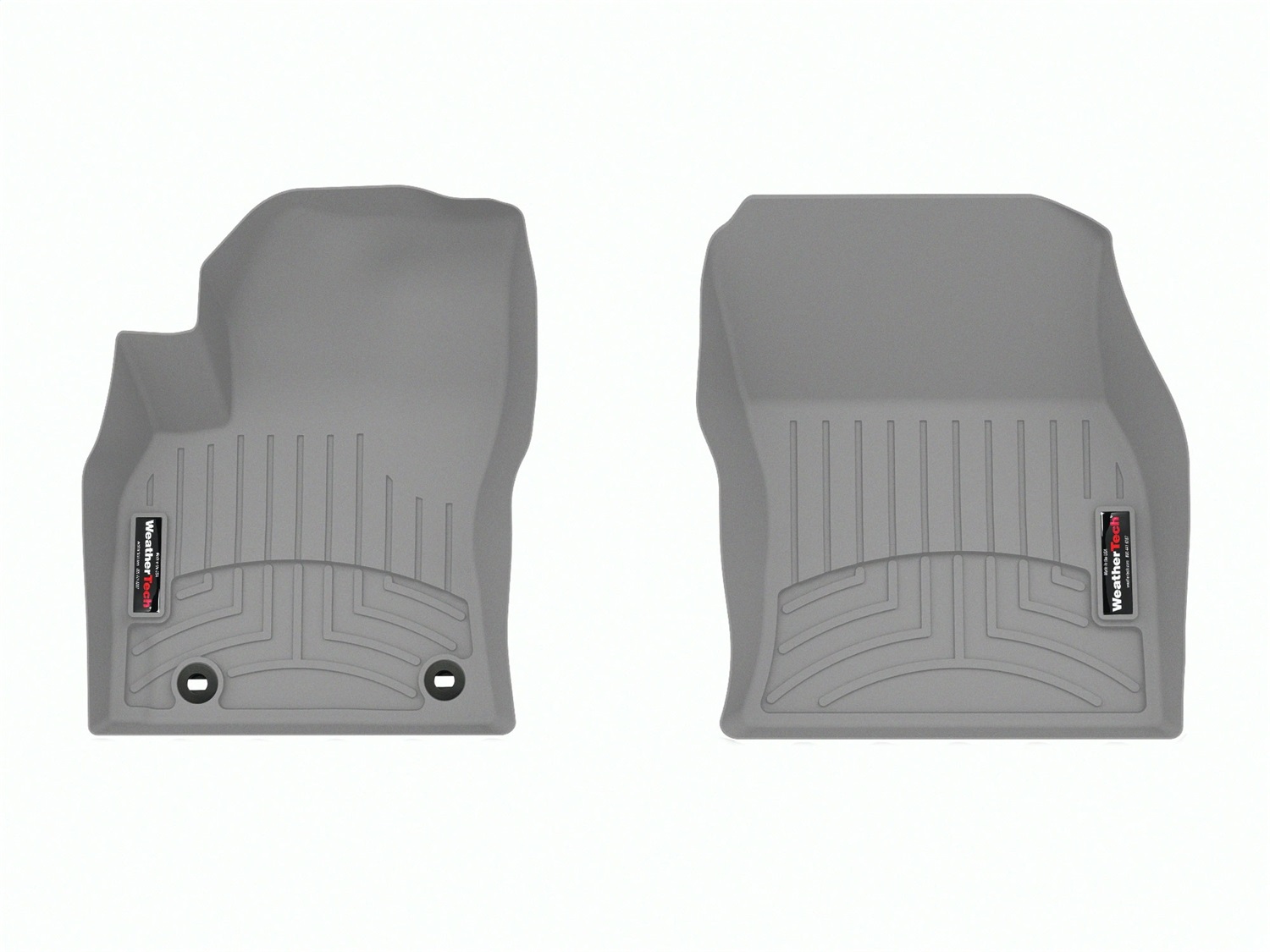 WeatherTech FloorLinerTM DigitalFit; Gray; Front 4618301 thumbnail 0