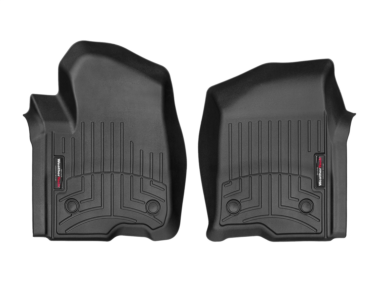 WeatherTech FloorLinerTM DigitalFit; Black; Front 4414361V thumbnail 0