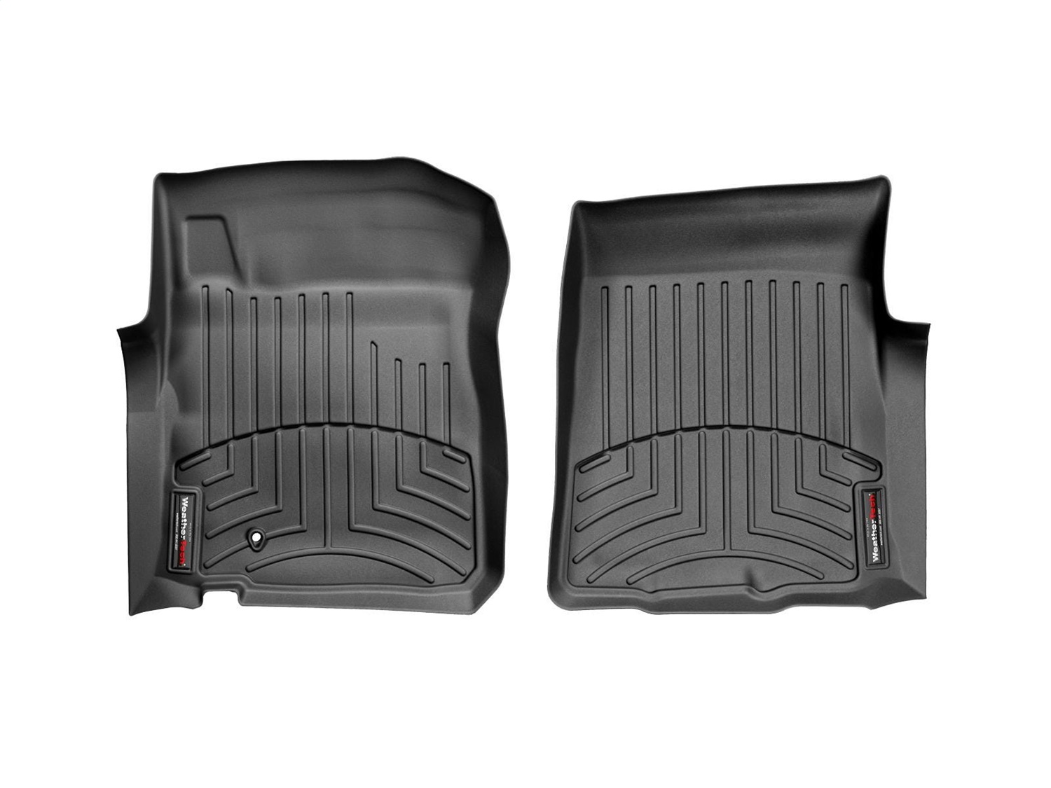WeatherTech FloorLinerTM DigitalFit; Black; Front 440481 thumbnail 0