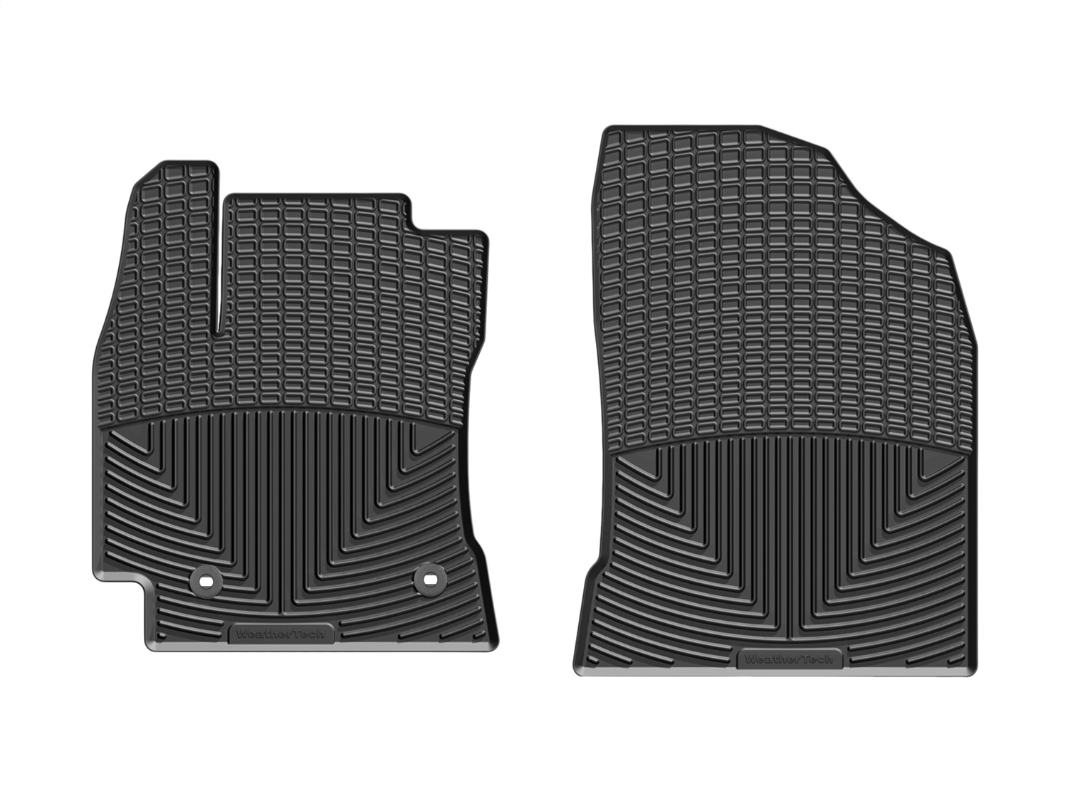 WeatherTech All Weather Floor Mats; Black; Front W320 thumbnail 1