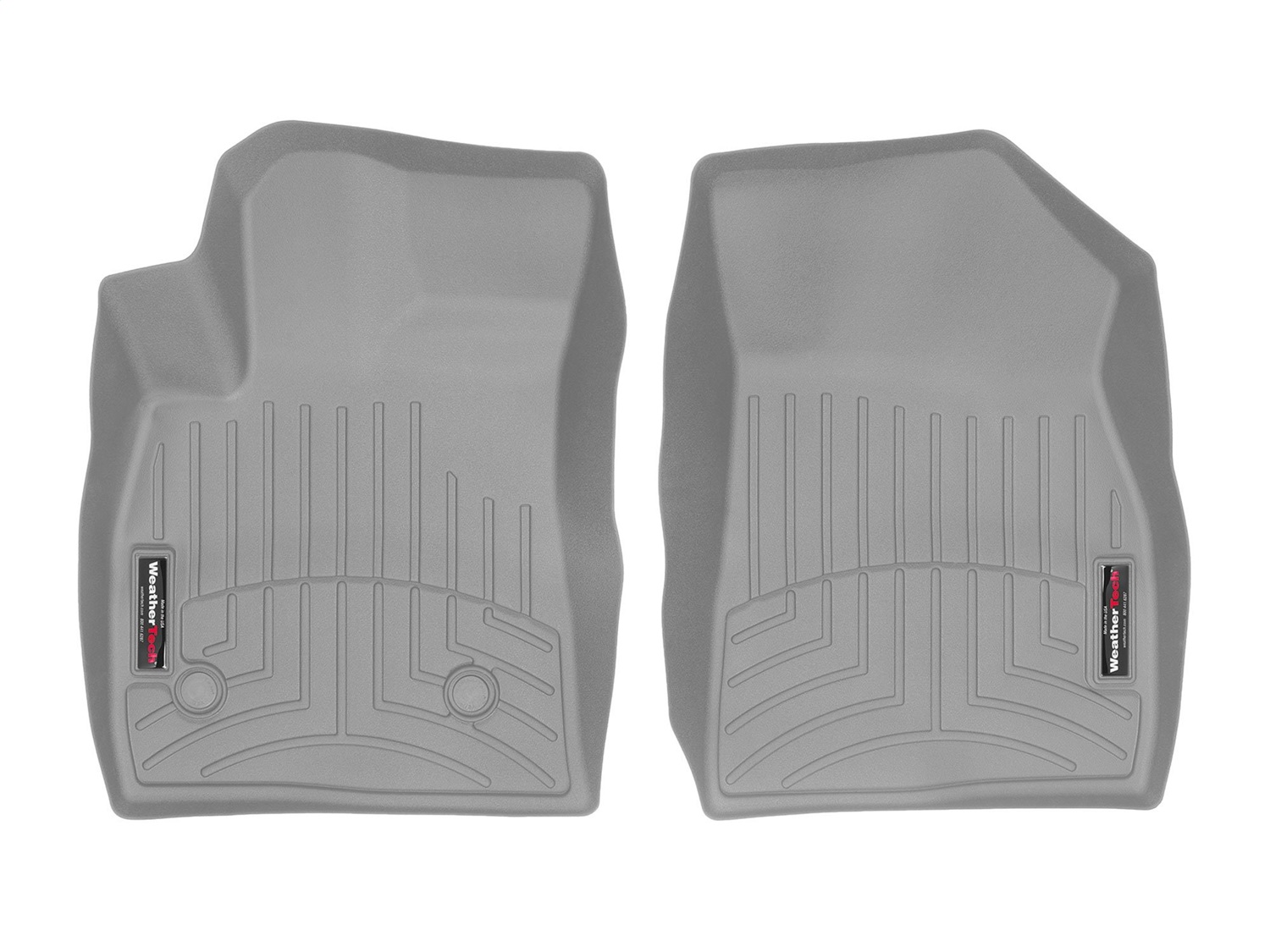 WeatherTech FloorLinerTM DigitalFit; Gray; Front 4616171 thumbnail 1