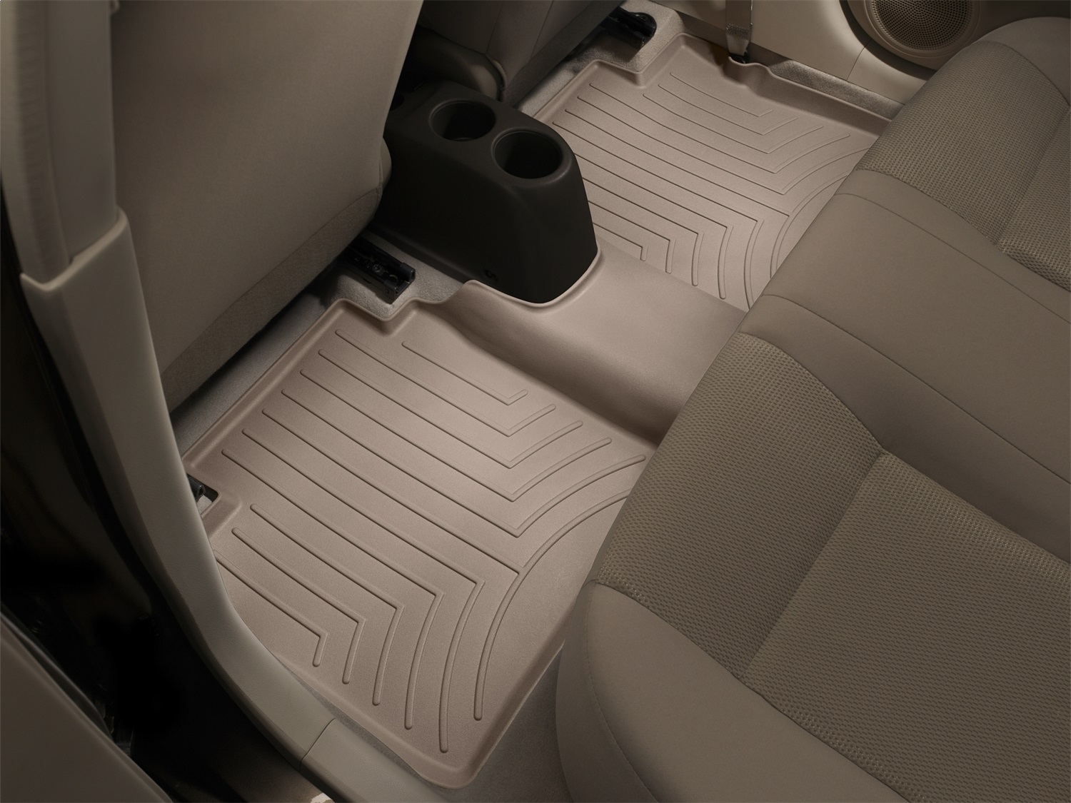 WeatherTech FloorLinerTM DigitalFit; Tan; Rear 454112 thumbnail 1