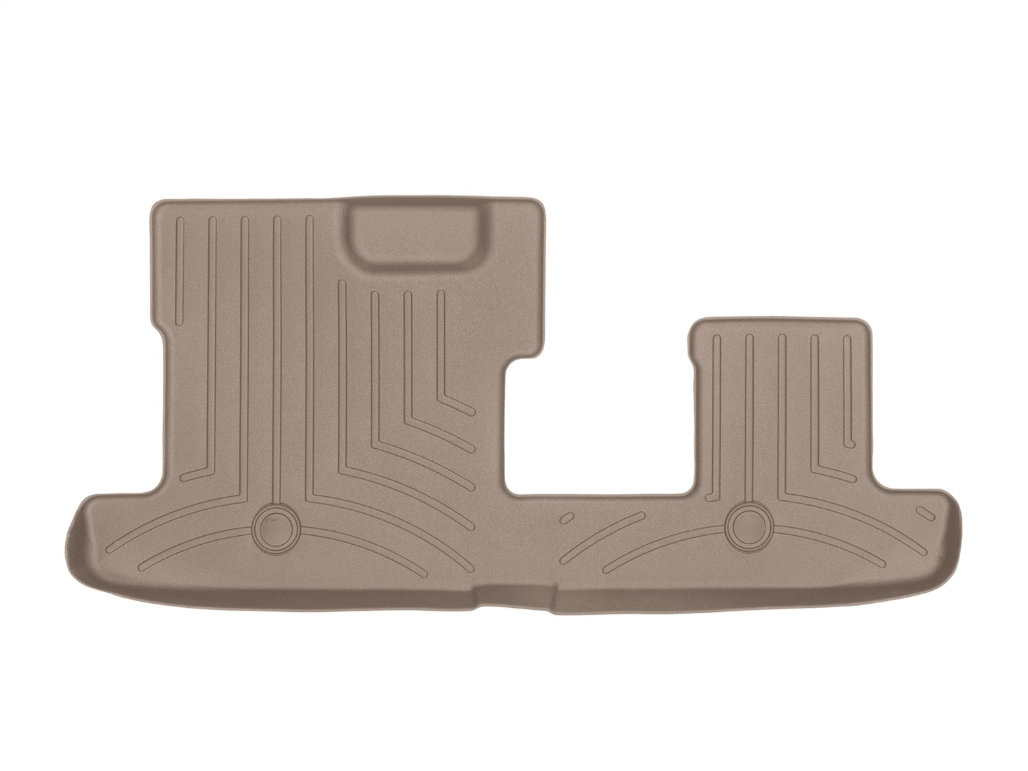 WeatherTech FloorLinerTM DigitalFit; Tan; Third Row 459723 thumbnail 1