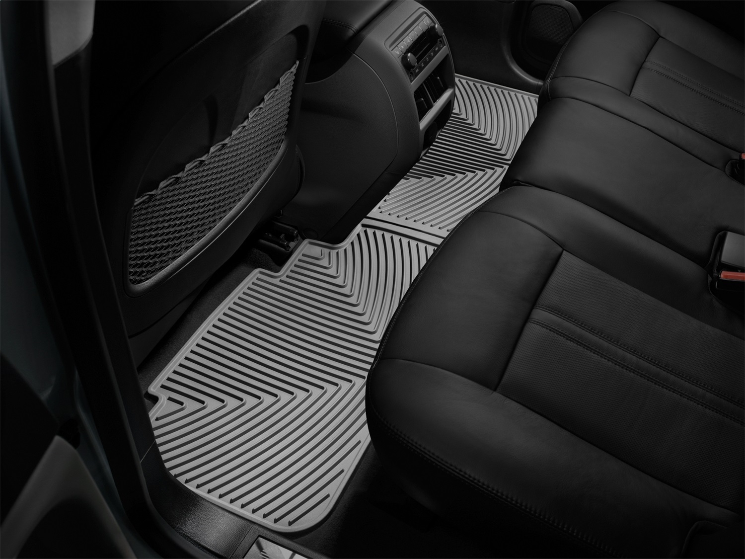 WeatherTech All Weather Floor Mats; Gray; Rear W192GR thumbnail 1