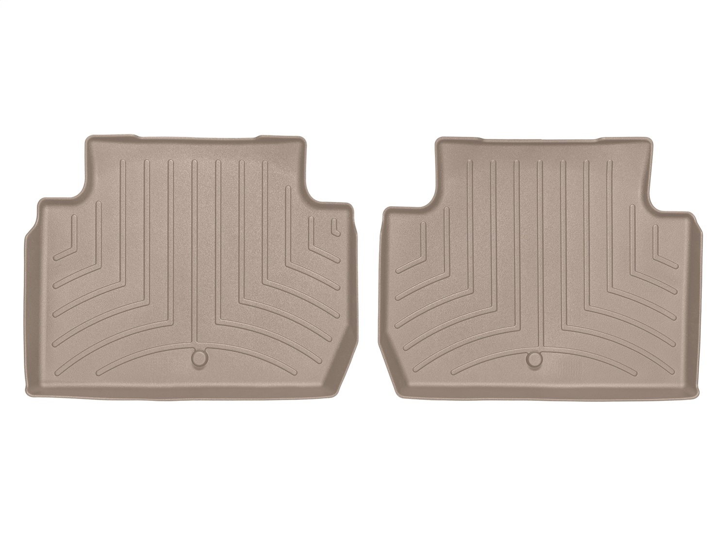 WeatherTech FloorLinerTM DigitalFit; Tan; Rear 4512382 thumbnail 1