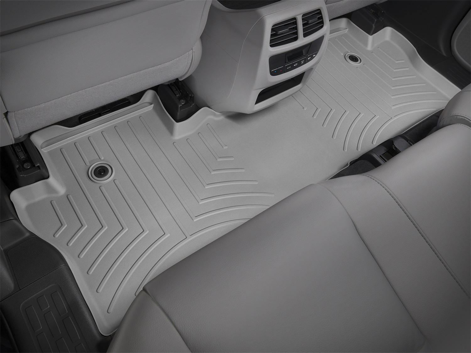 WeatherTech FloorLinerTM DigitalFit; Gray; Rear 468392 thumbnail 1