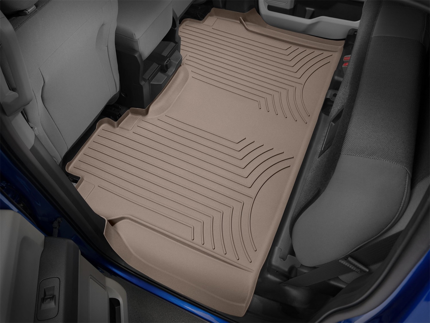 WeatherTech FloorLinerTM HP; Tan; Rear 456974IM thumbnail 0