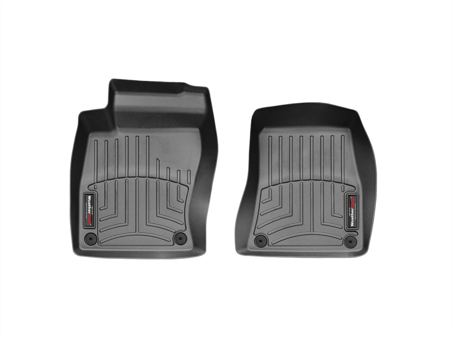 WeatherTech FloorLinerTM DigitalFit; Black; Front 442201 thumbnail 0