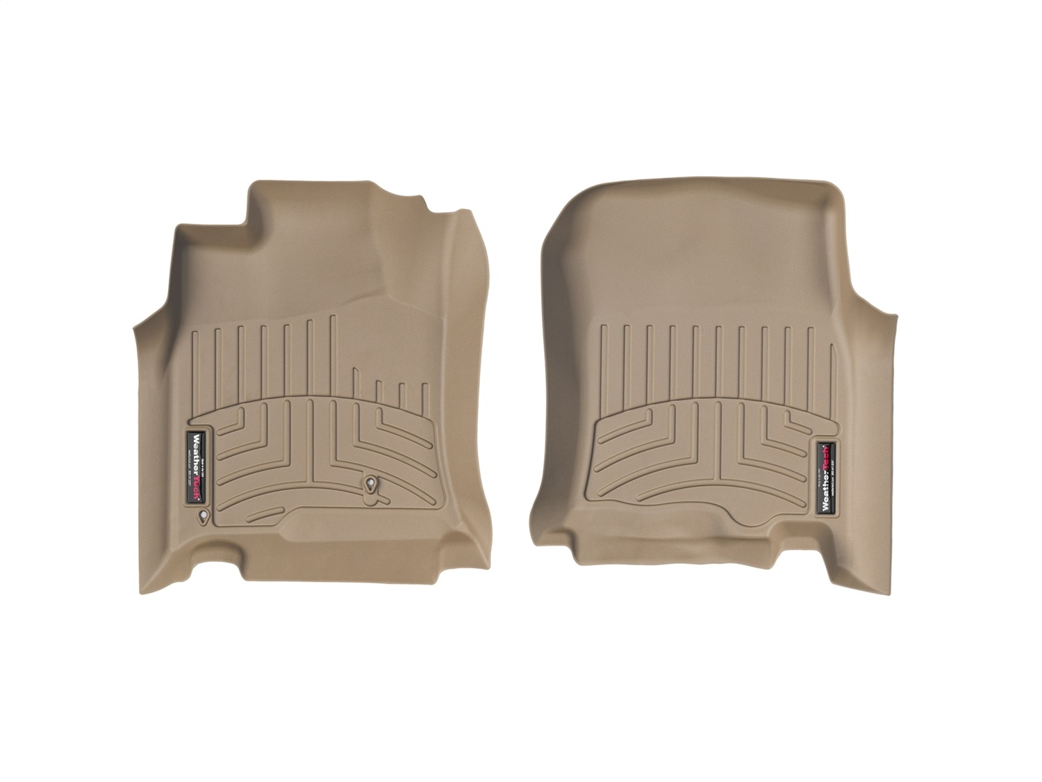 WeatherTech FloorLinerTM DigitalFit; Tan; Front 450111 thumbnail 1