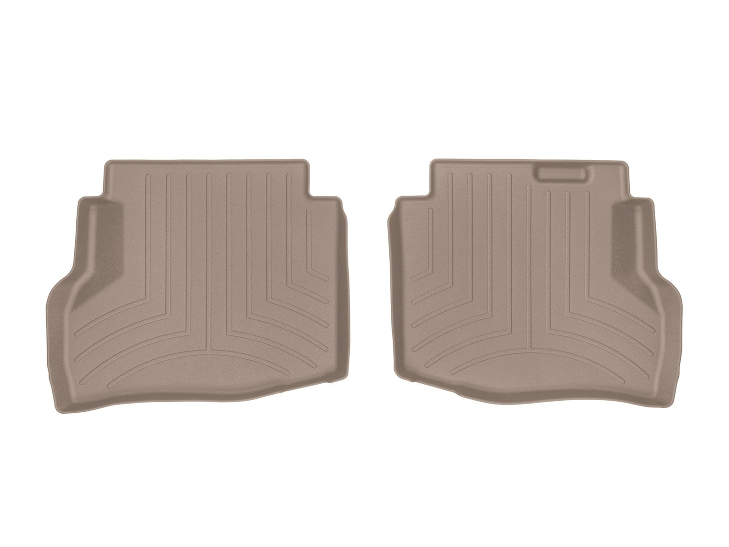 WeatherTech FloorLinerTM DigitalFit; Tan; Rear 459724 thumbnail 0