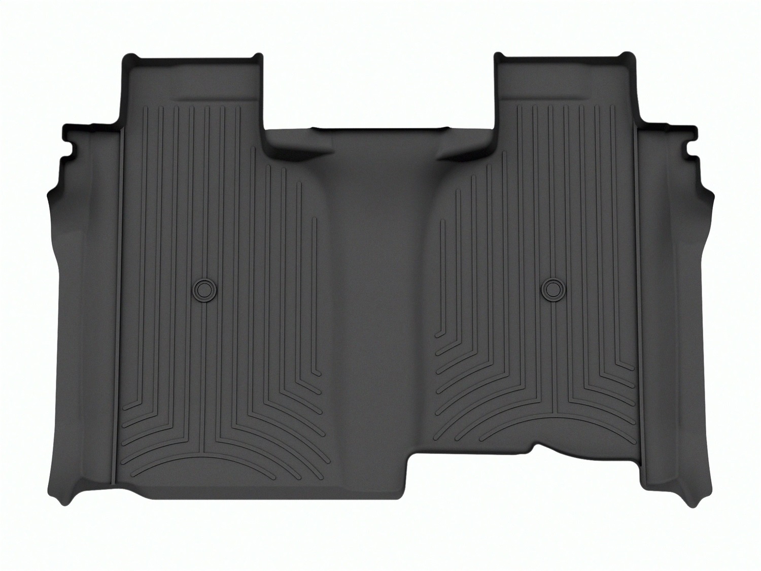 WeatherTech FloorLinerTM DigitalFit; Black; Rear 4414364 thumbnail 0