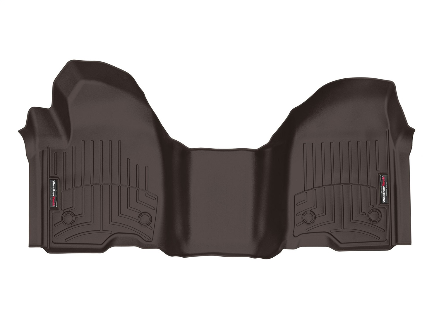 WeatherTech FloorLinerTM DigitalFit; Cocoa; Front; Over The Hump 4714911 thumbnail 0