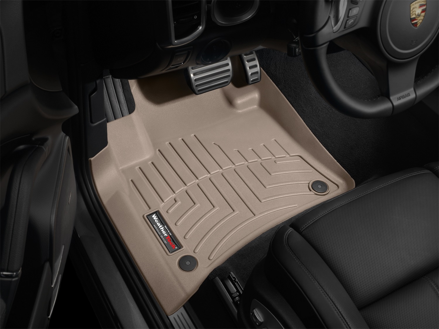WeatherTech FloorLinerTM DigitalFit; Tan; Front 453331 thumbnail 0
