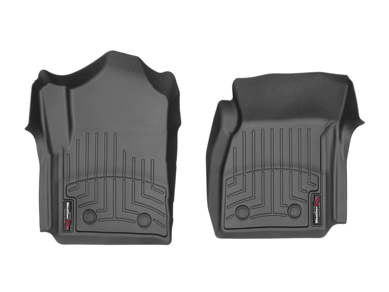 WeatherTech FloorLinerTM DigitalFit; Black; Front 449141V thumbnail 0