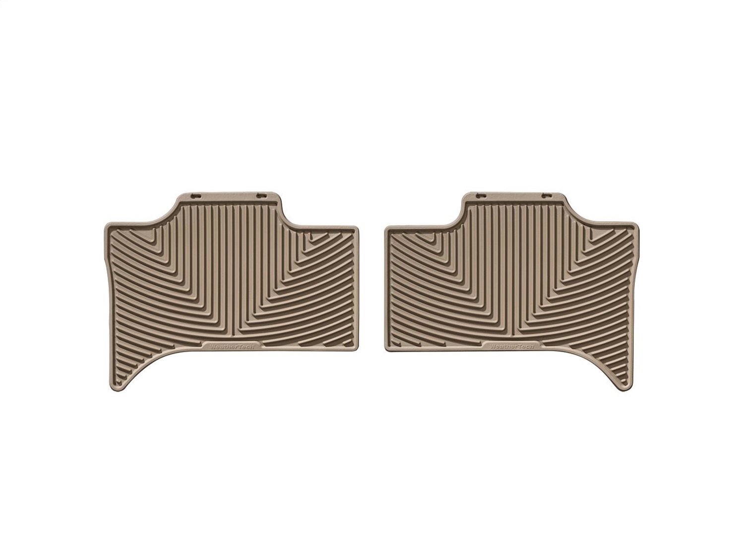 WeatherTech All Weather Floor Mats; Tan; Rear W158TN thumbnail 0