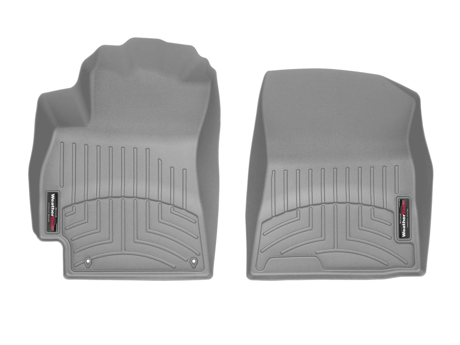 WeatherTech FloorLinerTM DigitalFit; Gray; Front 4616521 thumbnail 0