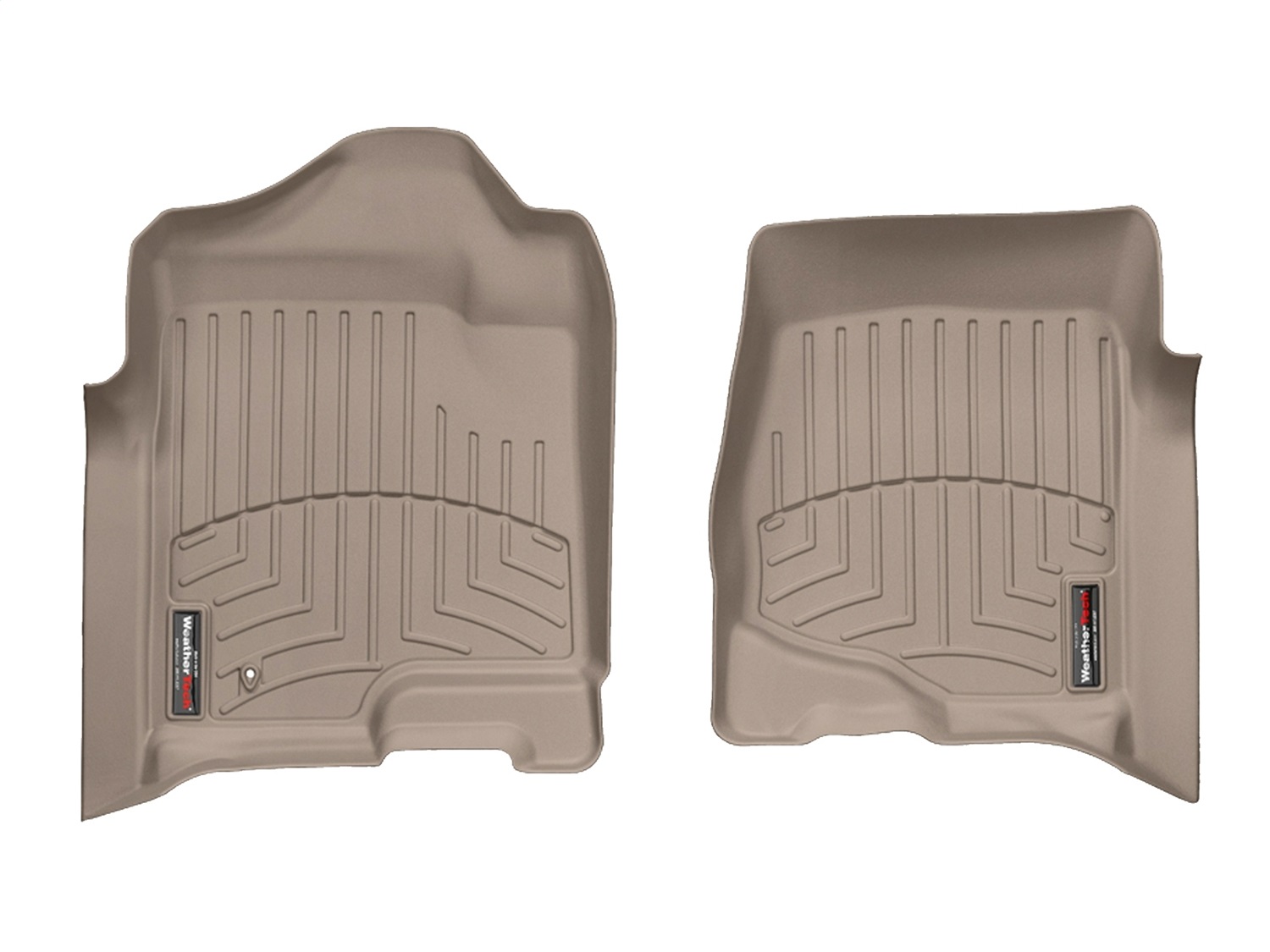 WeatherTech FloorLinerTM DigitalFit; Tan; Front 450661 thumbnail 0