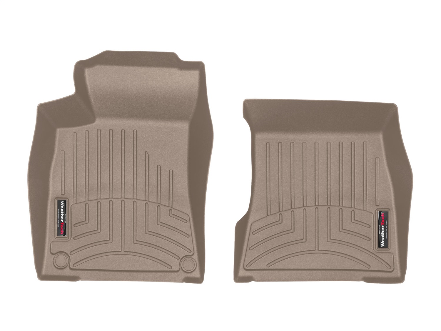 WeatherTech FloorLinerTM DigitalFit; Tan; Front 4514611 thumbnail 0