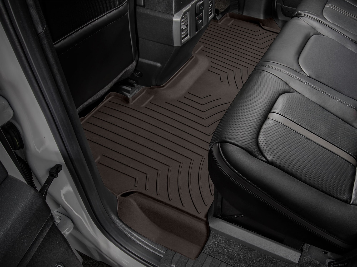 WeatherTech FloorLinerTM HP; Cocoa; Rear 4710122IM thumbnail 0