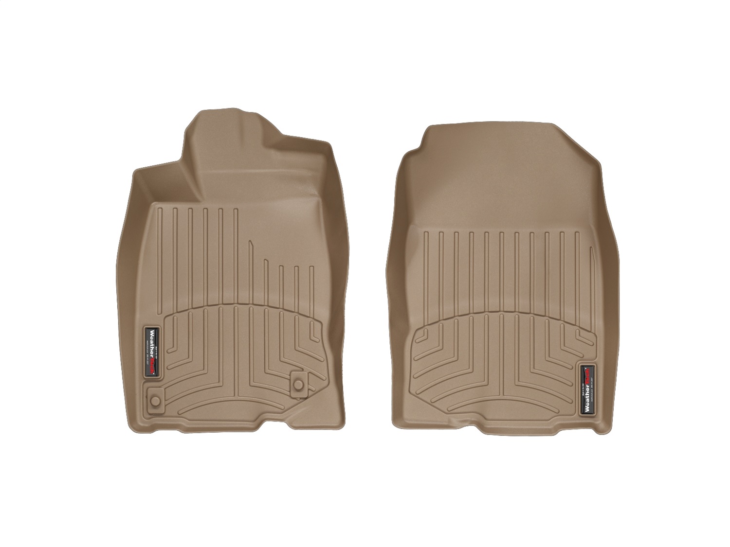 WeatherTech FloorLinerTM DigitalFit; Tan; Front 453351 thumbnail 1