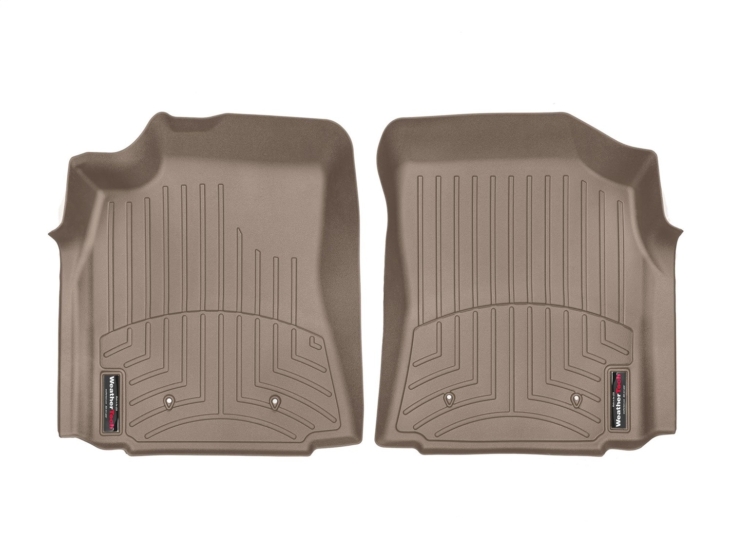 WeatherTech FloorLinerTM DigitalFit; Tan; Front 458001 thumbnail 0
