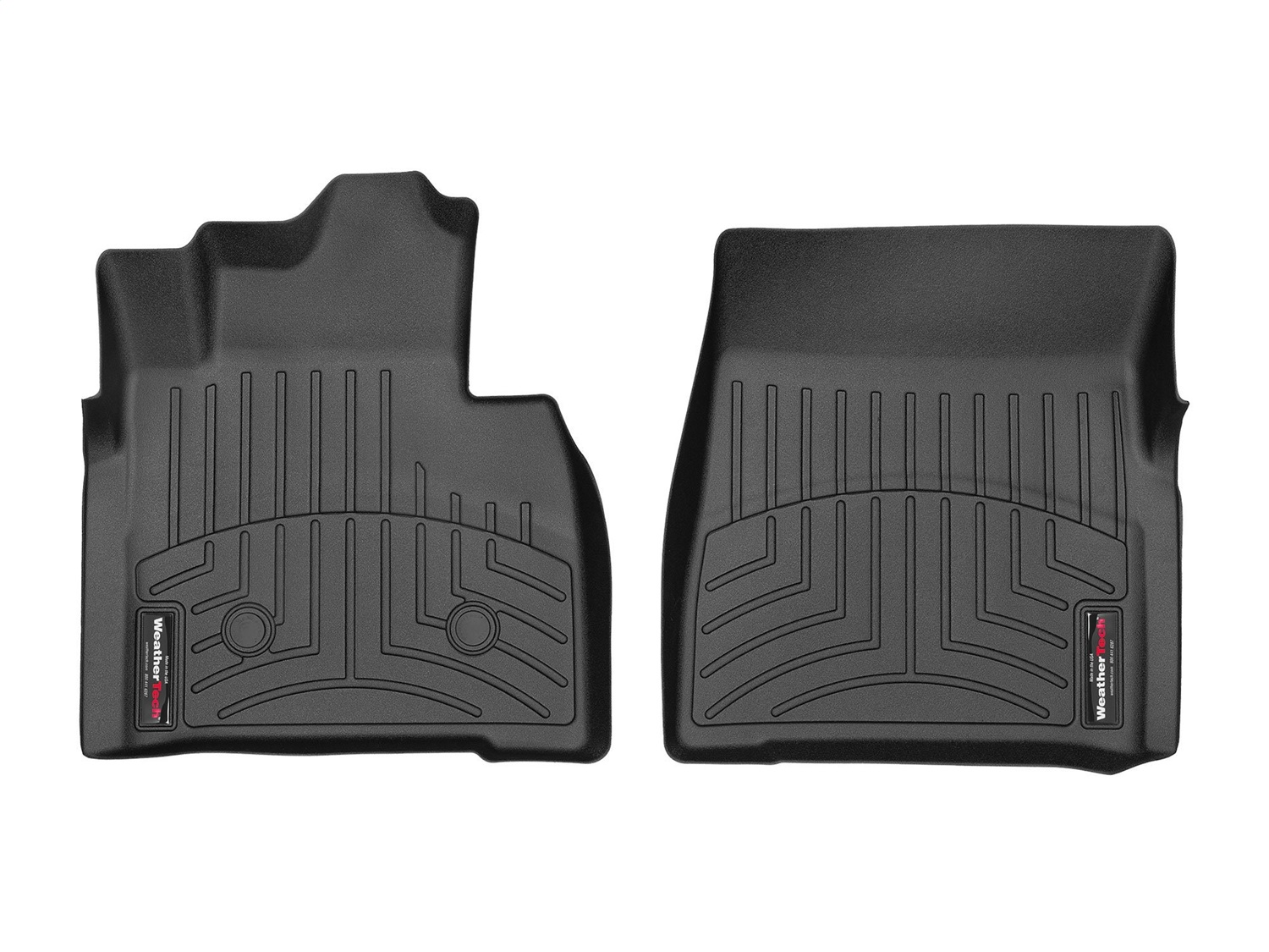 WeatherTech FloorLinerTM DigitalFit; Black; Front 442211 thumbnail 0