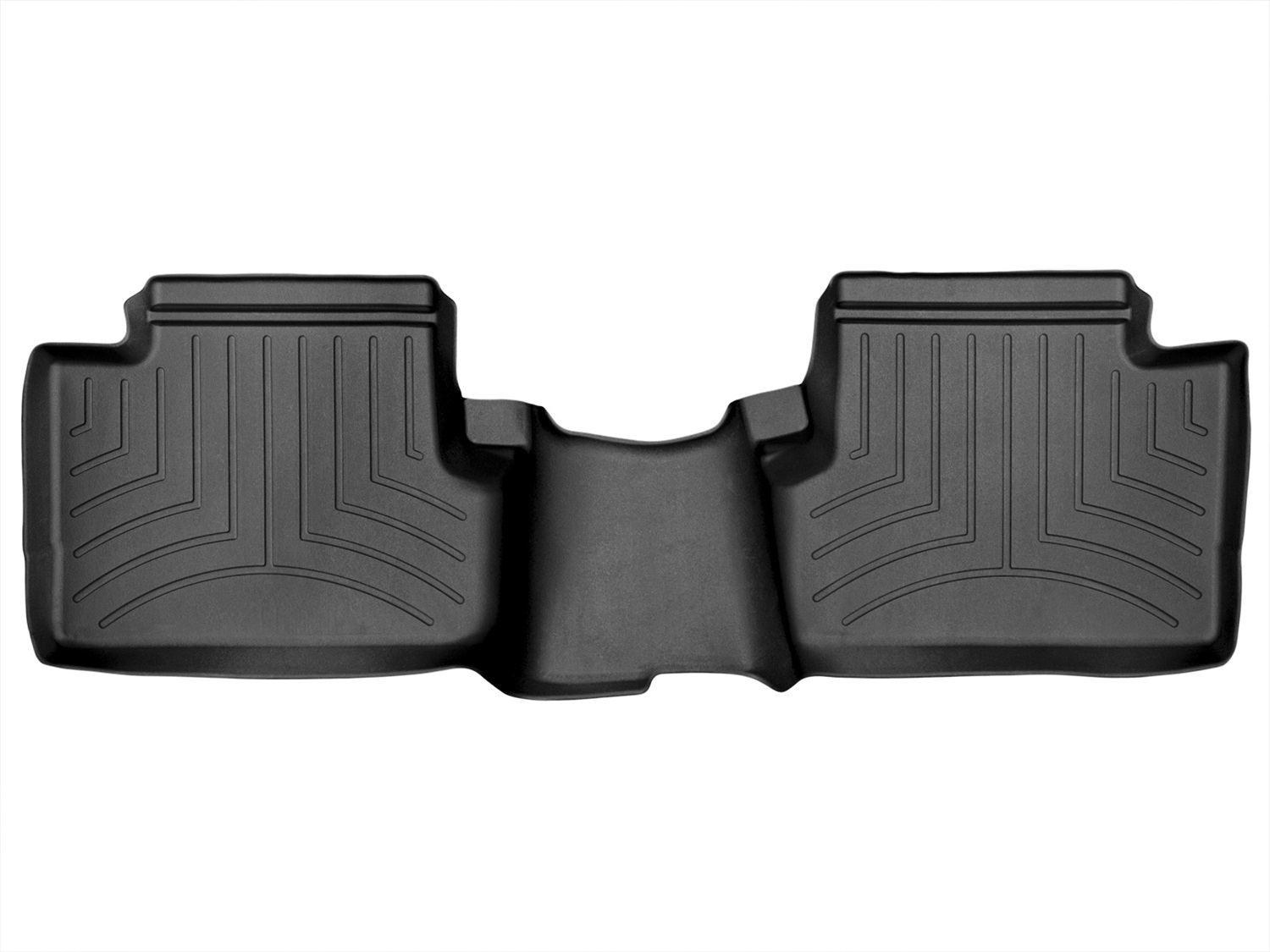 WeatherTech FloorLinerTM DigitalFit; Black; Rear 445662 thumbnail 1