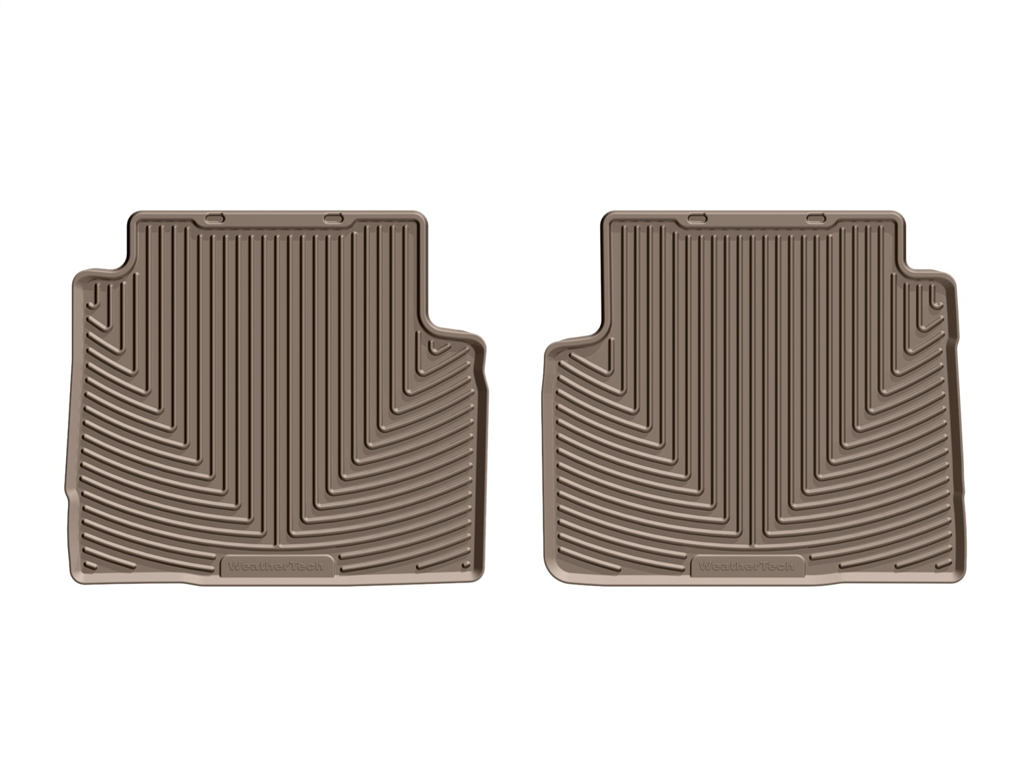 WeatherTech All Weather Floor Mats; Tan; Rear W547TN thumbnail 0