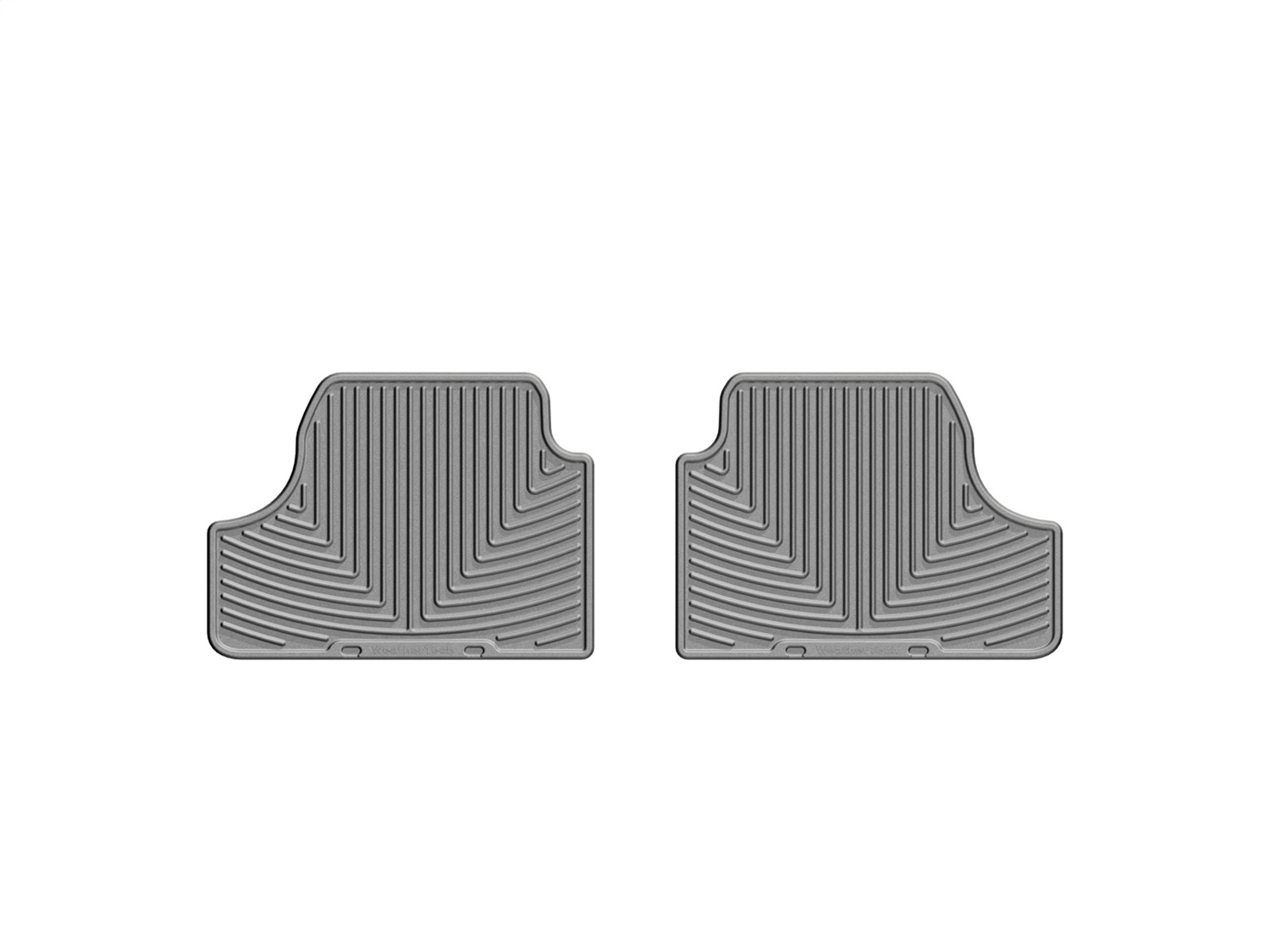 WeatherTech All Weather Floor Mats; Gray; Rear W261GR thumbnail 0
