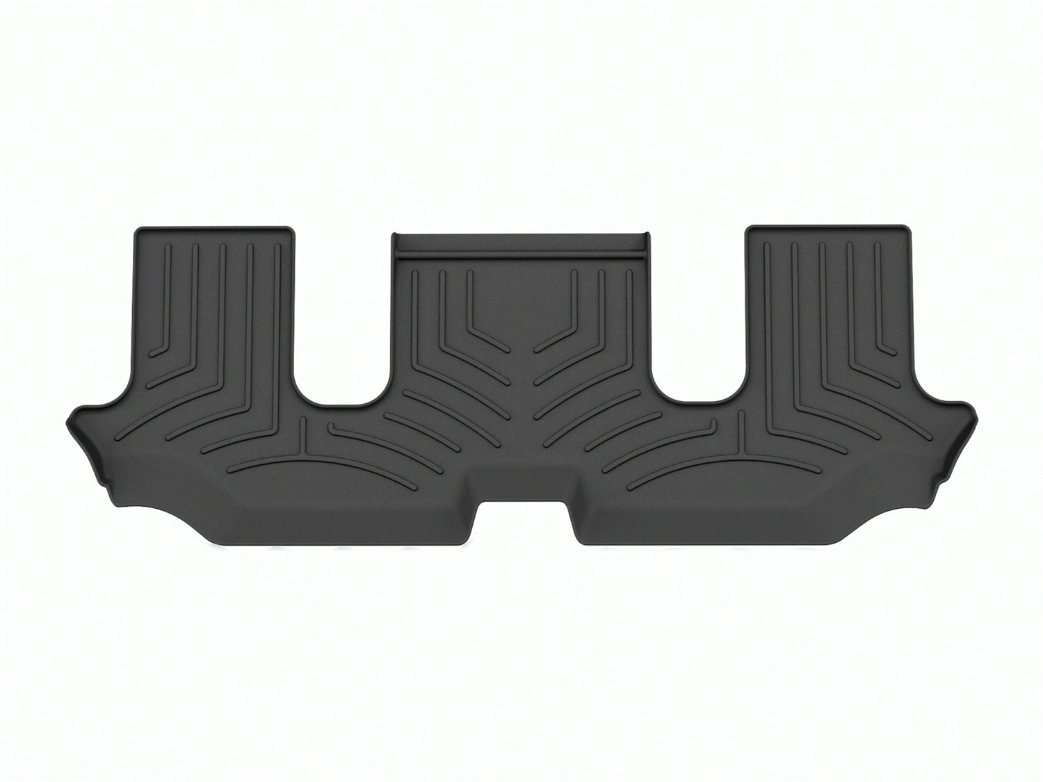 WeatherTech FloorLinerTM HP; Black; Third Row 4410845IM thumbnail 0