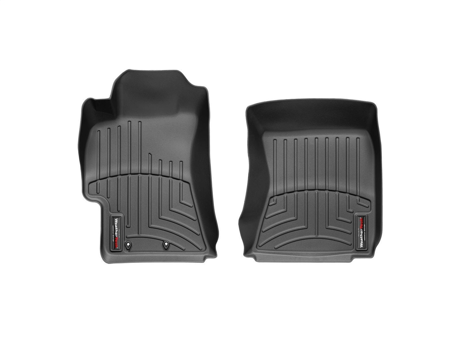 WeatherTech FloorLinerTM DigitalFit; Black; Front 441661 thumbnail 1