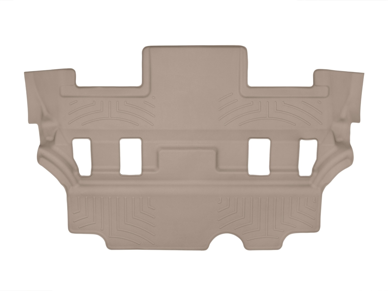 WeatherTech FloorLinerTM DigitalFit; Tan; Third Row 456077 thumbnail 0