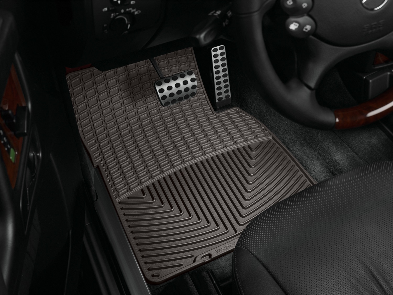 WeatherTech All Weather Floor Mats; Cocoa; Front W124CO thumbnail 1