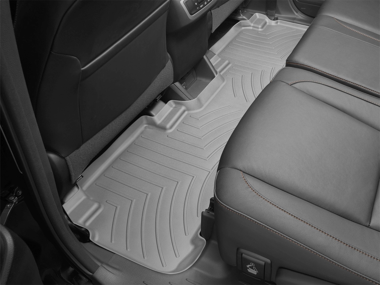 WeatherTech FloorLinerTM DigitalFit; Gray; Rear 466322 thumbnail 1