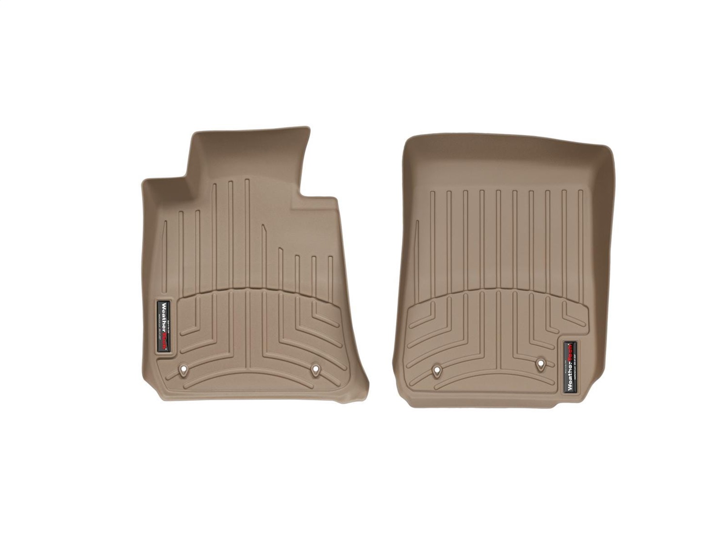 WeatherTech FloorLinerTM DigitalFit; Tan; Front 451581 thumbnail 0