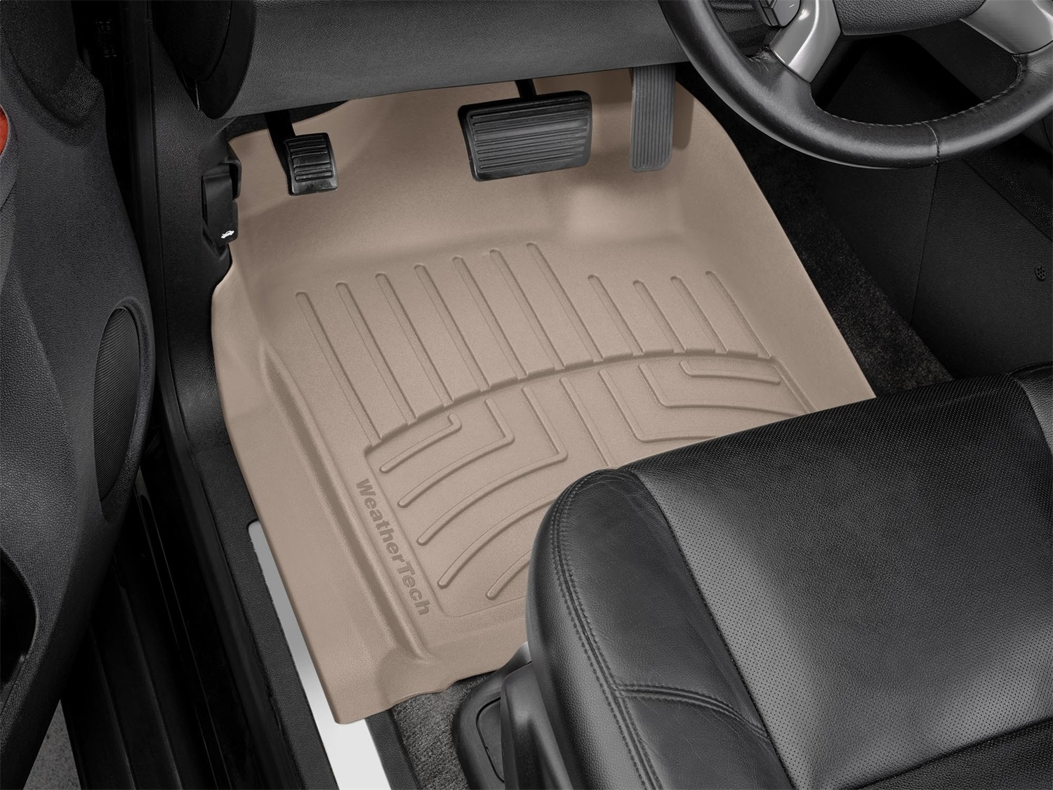 WeatherTech FloorLinerTM HP; Tan; Front 450661IM thumbnail 1