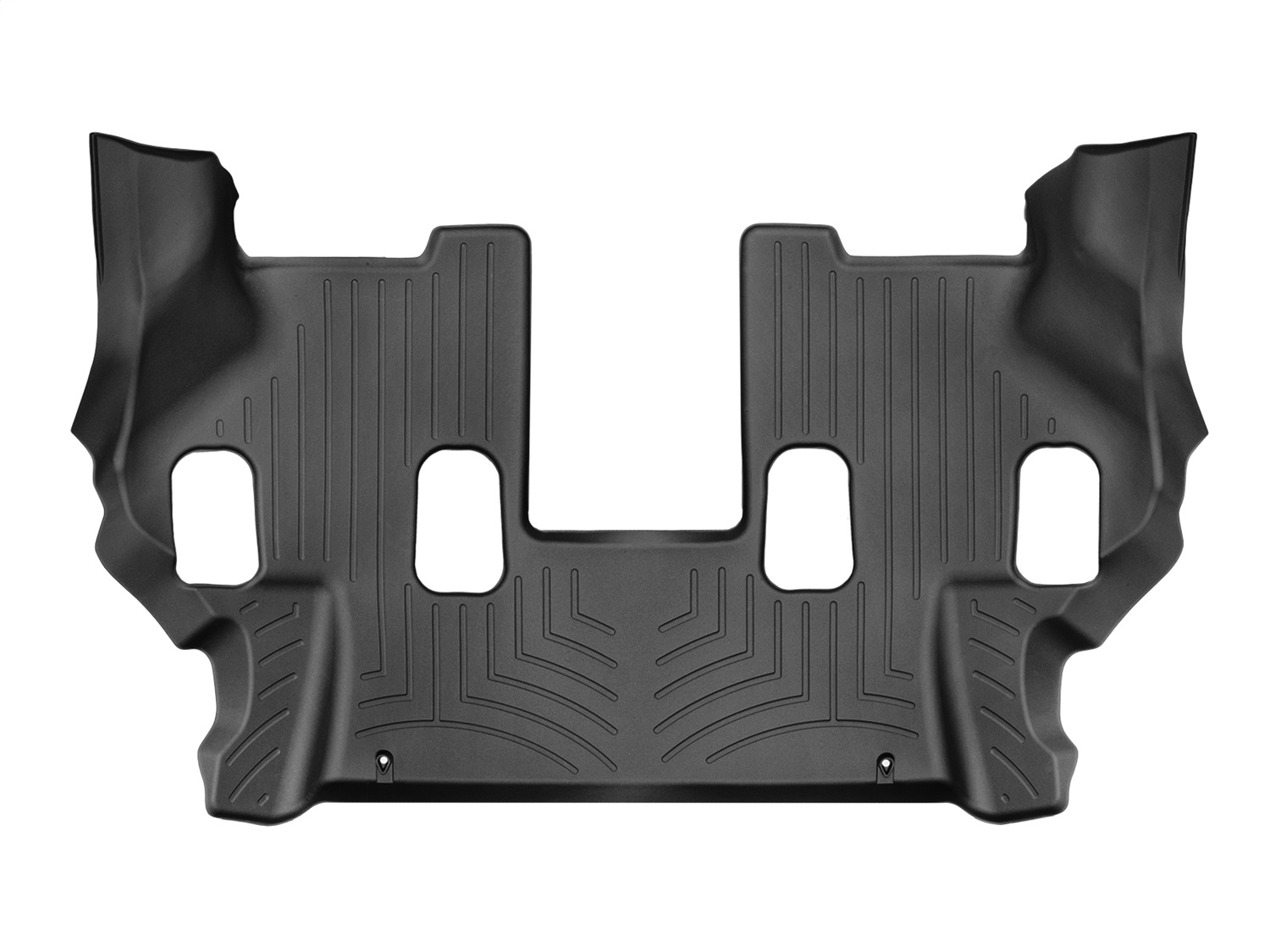 WeatherTech FloorLinerTM DigitalFit; Black; Third Row 443363 thumbnail 1