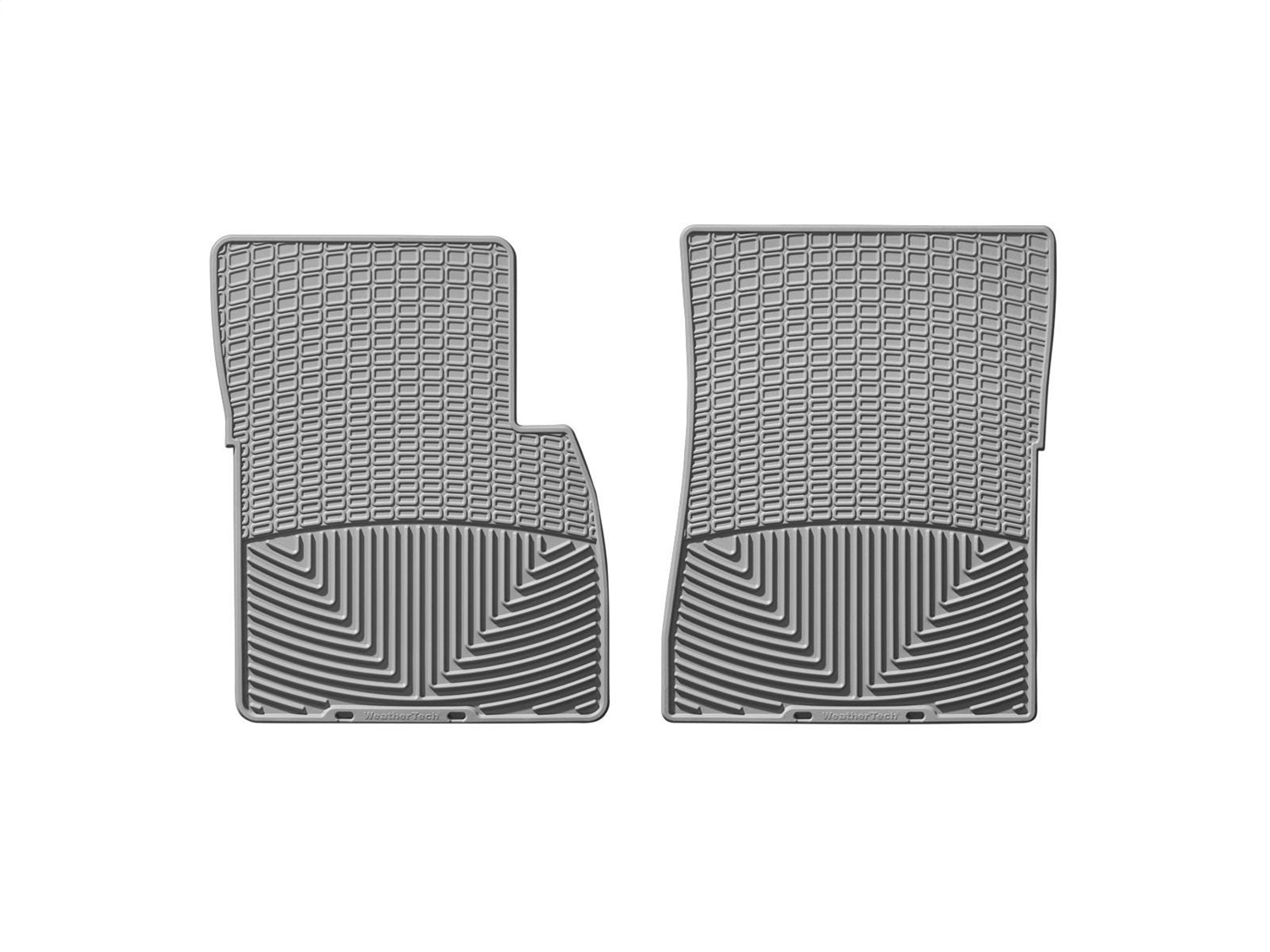 WeatherTech All Weather Floor Mats; Gray; Front W124GR thumbnail 0