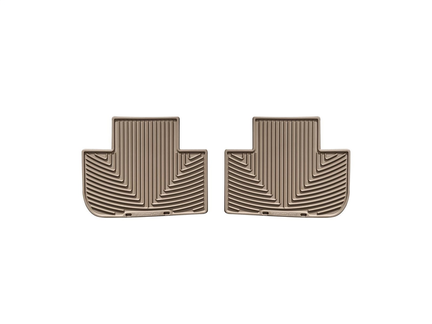 WeatherTech All Weather Floor Mats; Tan; Rear W193TN thumbnail 1