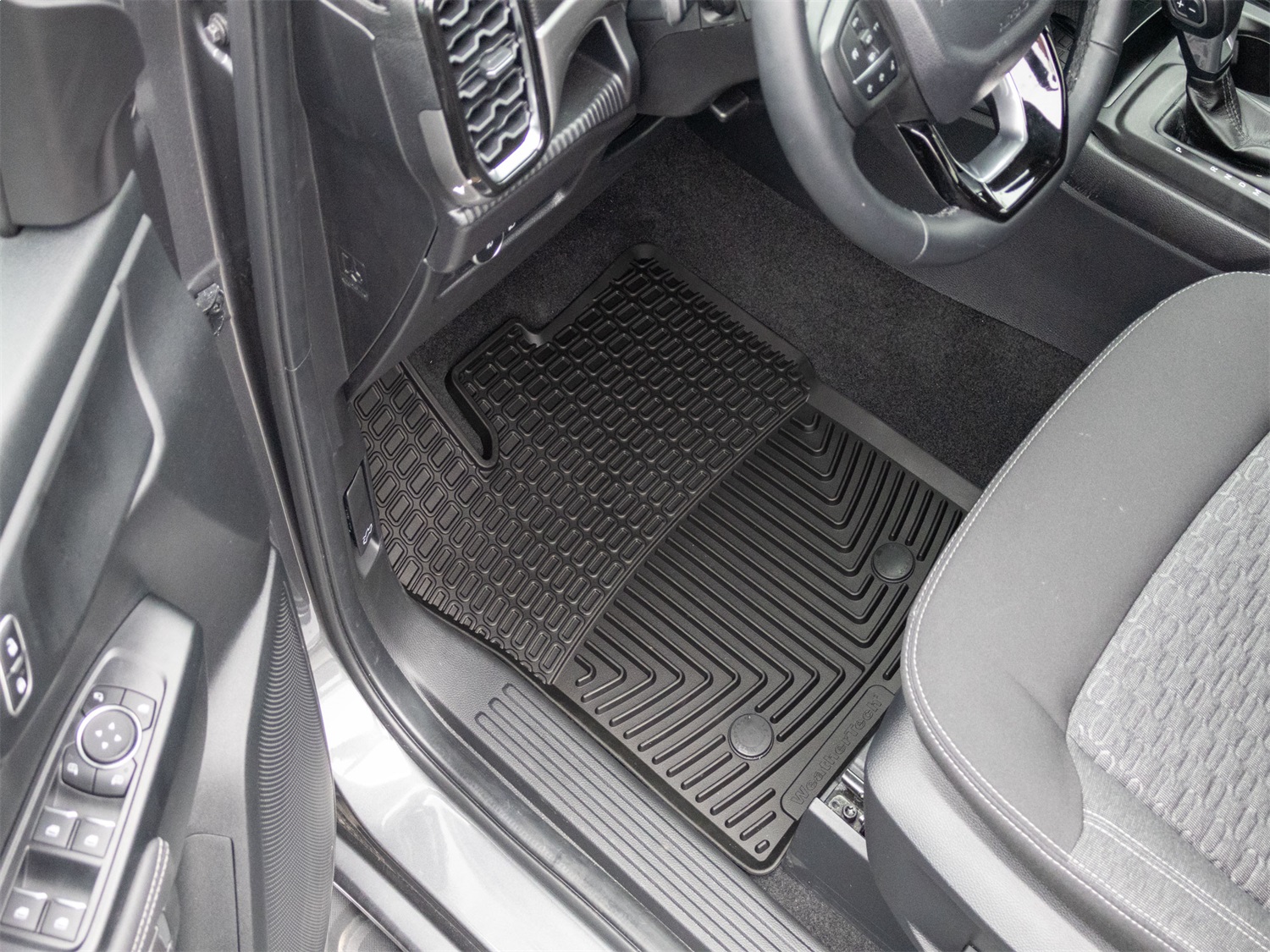 WeatherTech All Weather Floor Mats; Black; Front W697 thumbnail 0