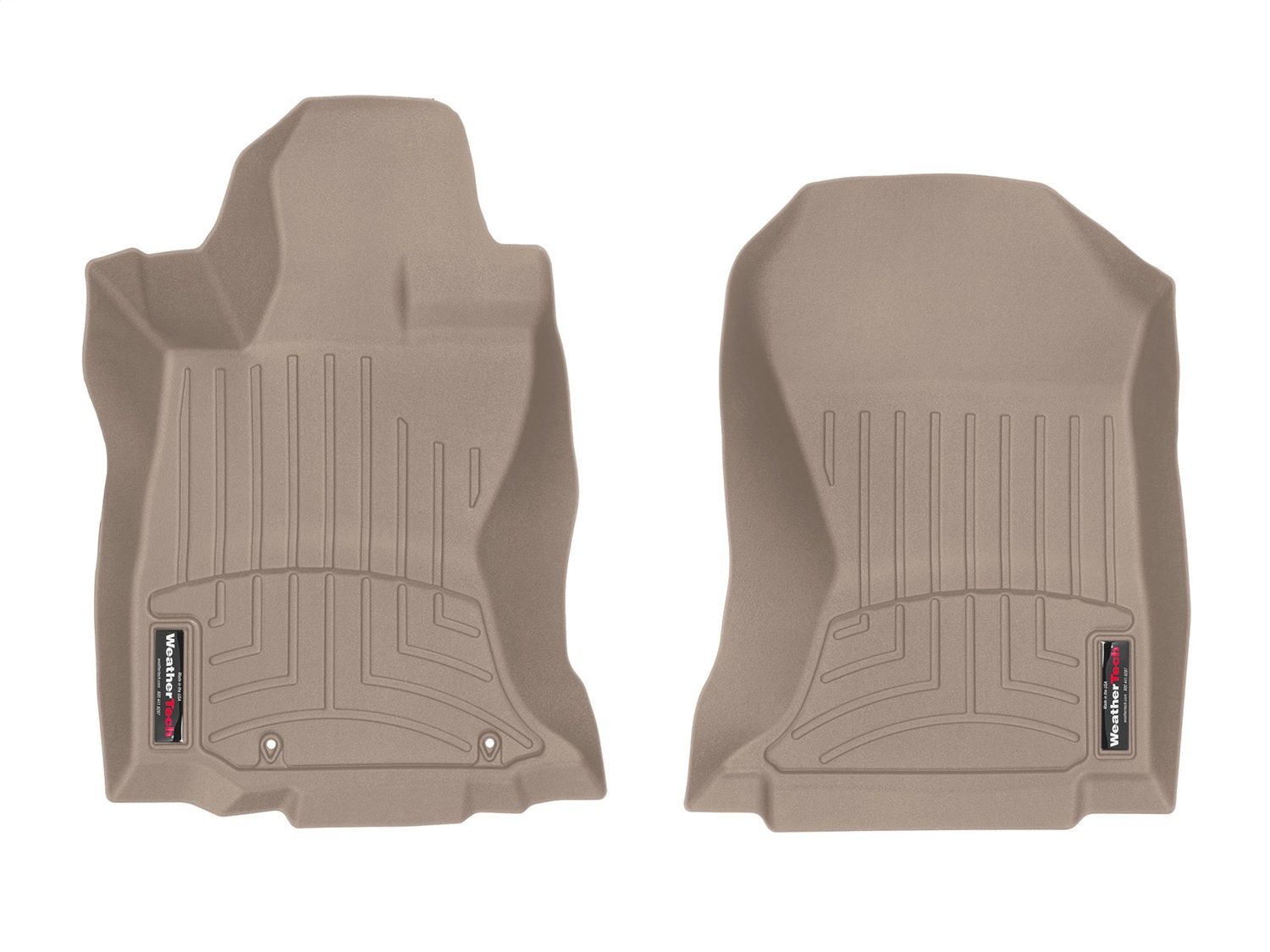 WeatherTech FloorLinerTM DigitalFit; Tan; Front 4515831 thumbnail 0