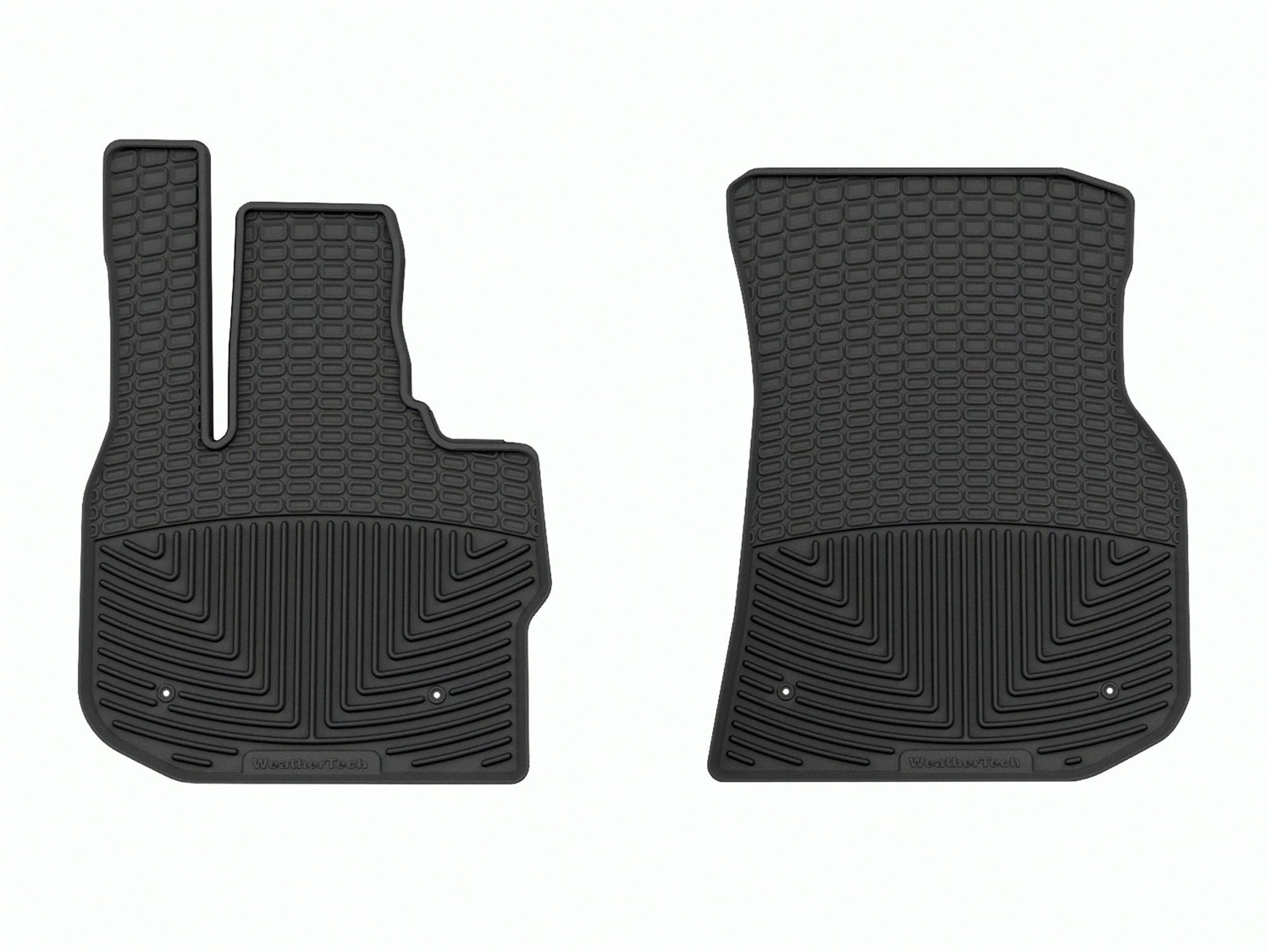 WeatherTech All Weather Floor Mats; Black; Front W659 thumbnail 0