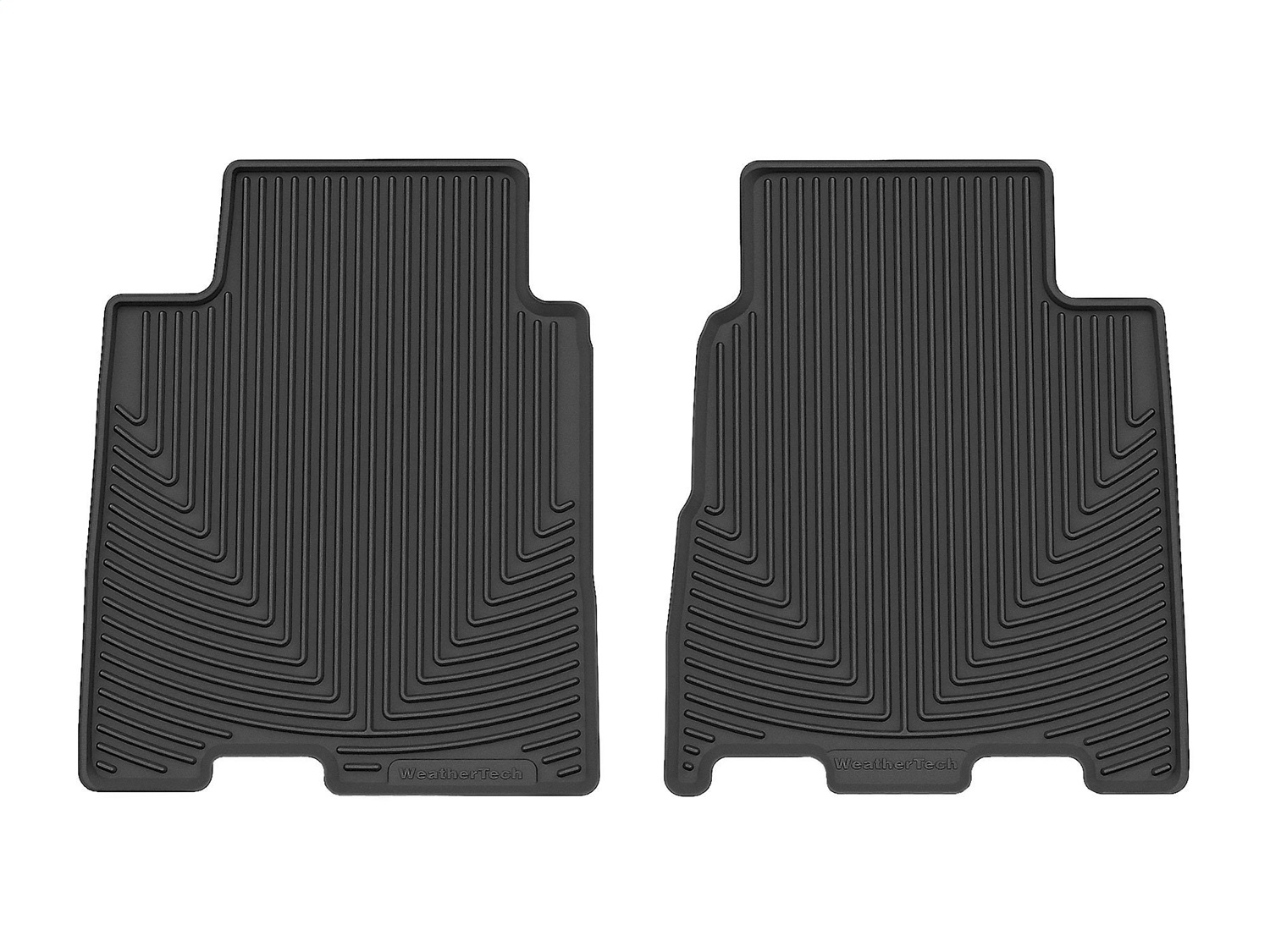 WeatherTech All Weather Floor Mats; Black; Rear W600 thumbnail 1