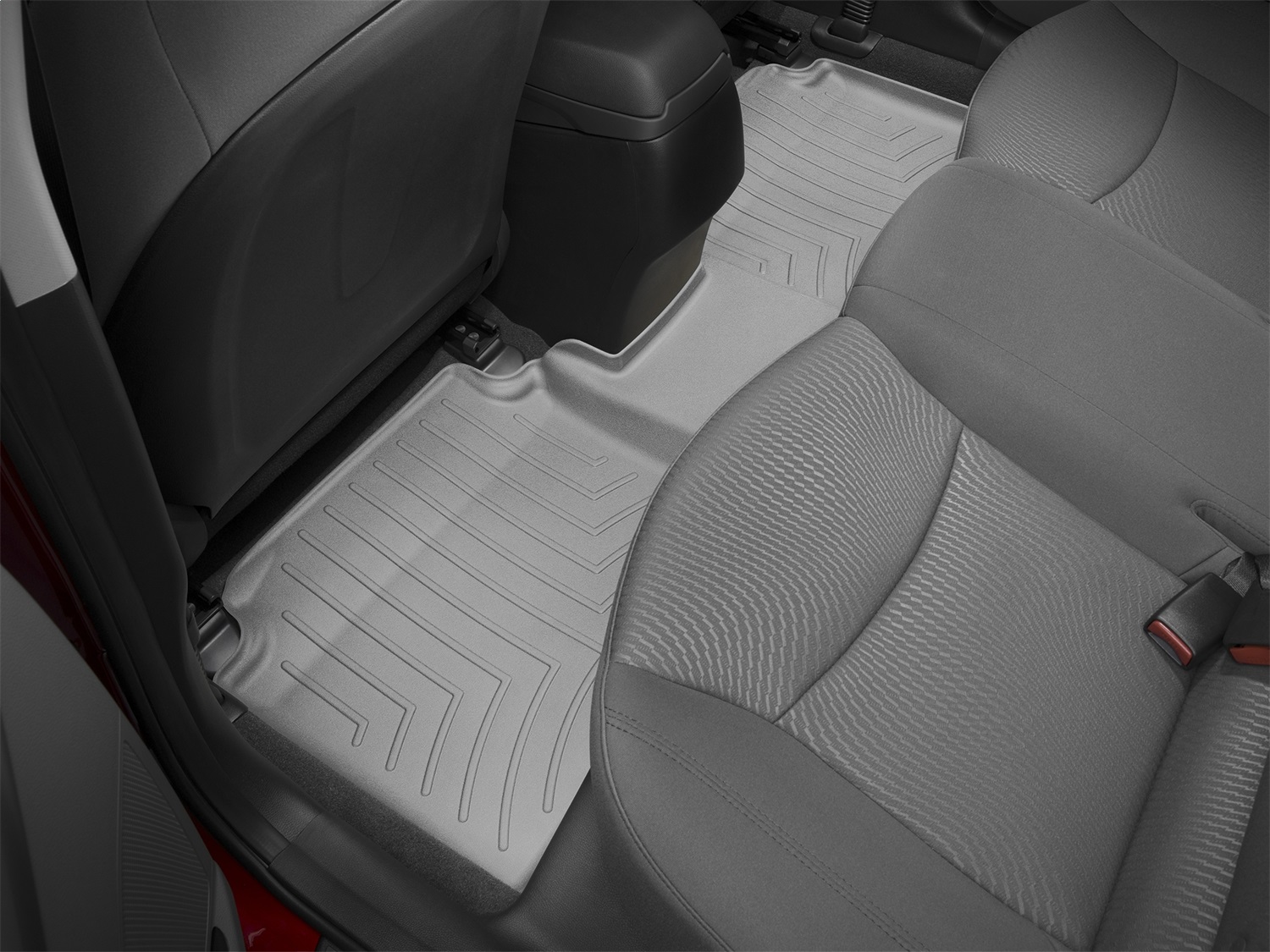 WeatherTech FloorLinerTM DigitalFit; Gray; Rear 463253 thumbnail 1