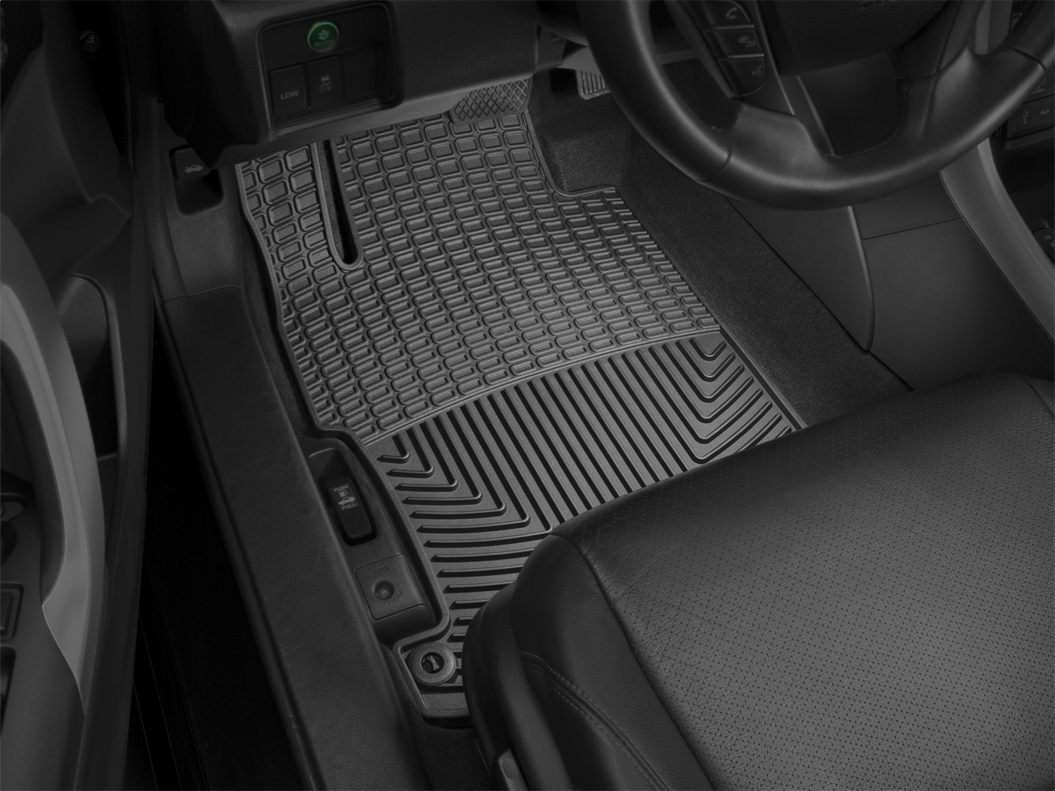 WeatherTech All Weather Floor Mats; Black; Front W293 thumbnail 1